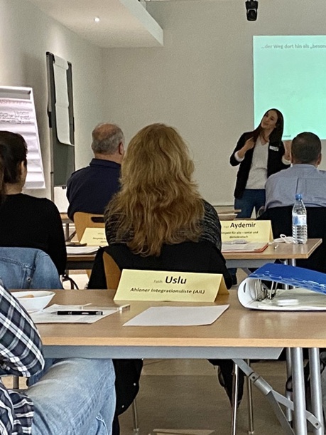 Ahlen’ de yeni seçilen Uyum Meclisi Üyeleri toplandı
