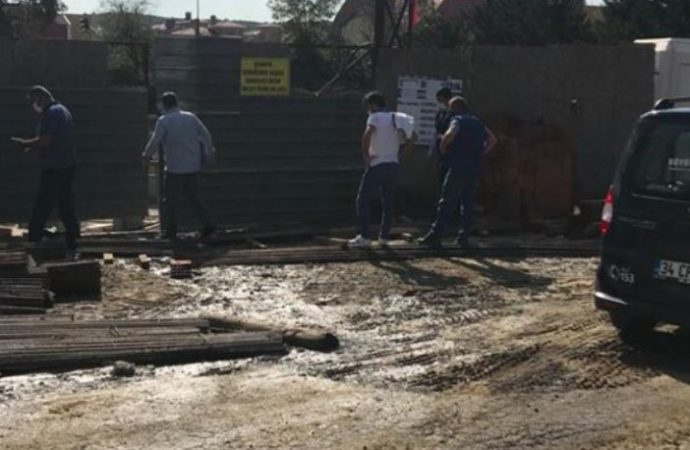 İBB mühürledi, AKP dinlemedi: Yeşil alana cami inşa ediliyor