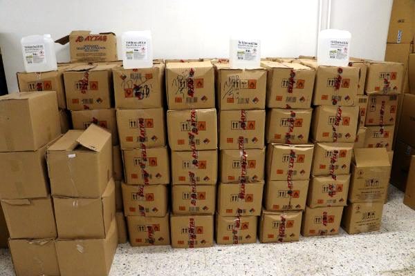 Ankara'da 'sahte içki' operasyonu: 3 ton etil alkol ele geçirildi