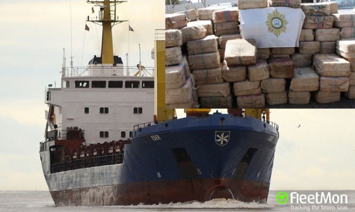 Brezilya'dan gelen geminin kağıt yüklü konteynerinde 220 kilo 'kokain' bulundu