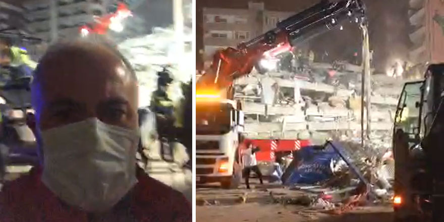 Cüneyt Özdemir, Kızılay Başkanı Kerem Kınık'ın görüntülerine ateş püskürdü