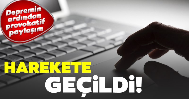 İzmir depremi sonrası provokatif paylaşım yapan 25 şahıs için işlem başlatıldı. 6 kişi gözaltında