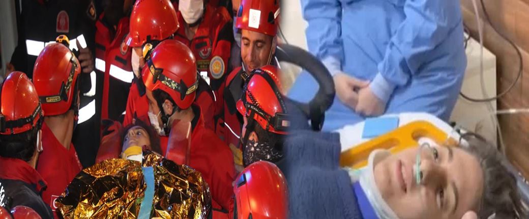 Bir mucize ile kurtulmuştu! Enkazdan çıkarılan İdil Şirin ve annesinde koronavirüs tespit edildi