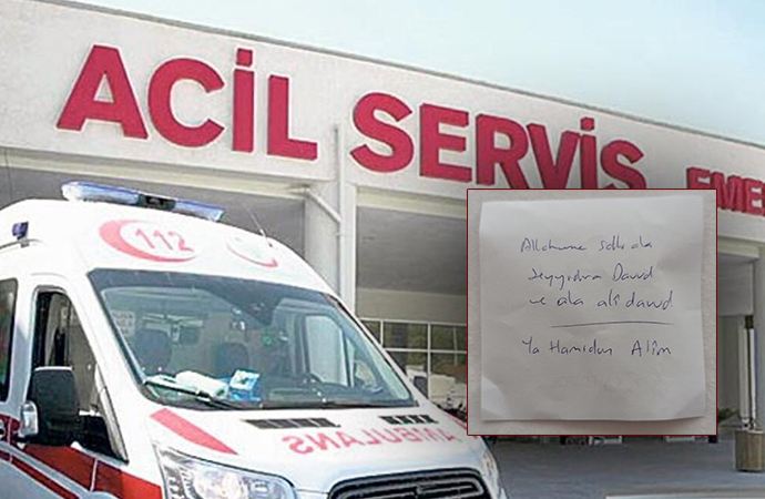 Özel hastanede skandal! Reçete yerine, dua yazdı