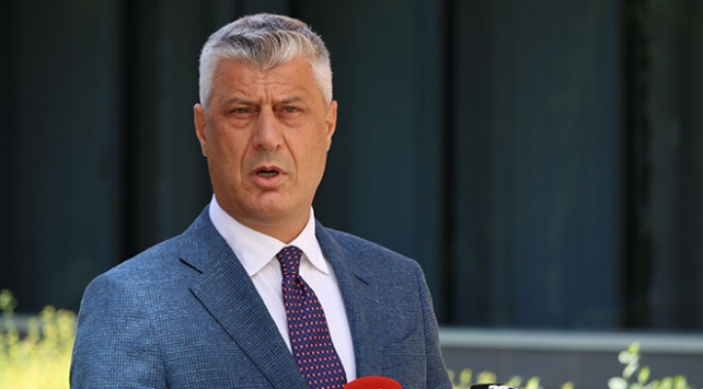 Savaş suçuyla yargılanacak olan Kosova Cumhurbaşkanı Thaçi istifa etti!