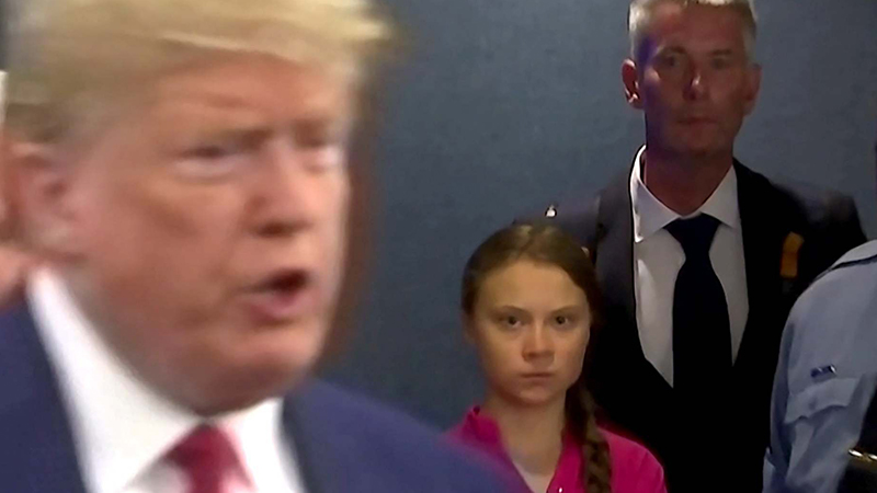 Greta Thunberg'den 