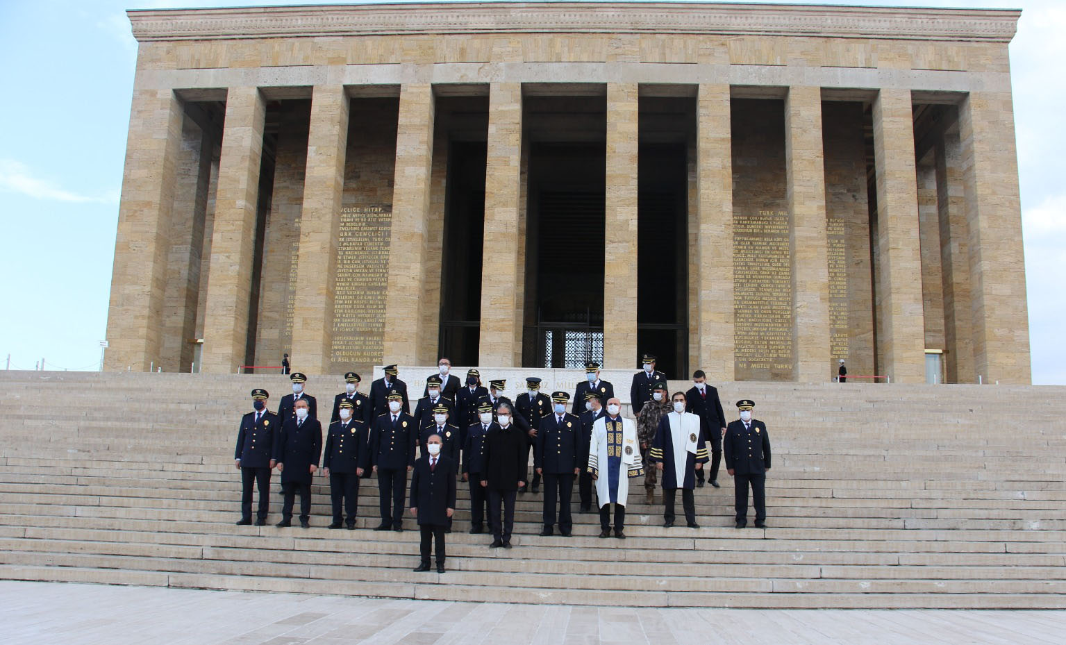 Emniyet teşkilatı, Anıtkabir'i ziyaret etti