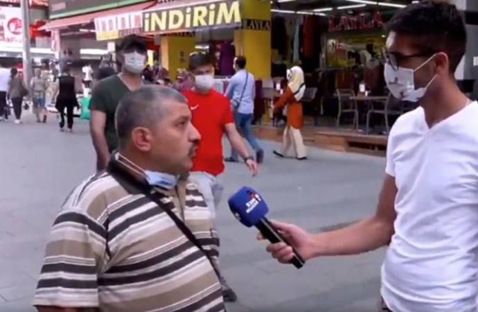 Flaş! Sokak röportajında AKP’yi eleştiren vatandaş tutuklandı!