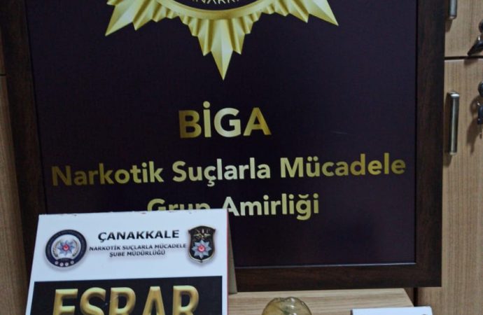Çanakkale’de uyuşturucu operasyonu: 4 kişi tutuklandı