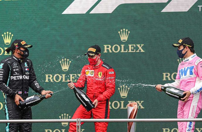 Cumhurbaşkanlığı’ndan Formula 1’de patlatılan gazoz ile ilgili açıklama