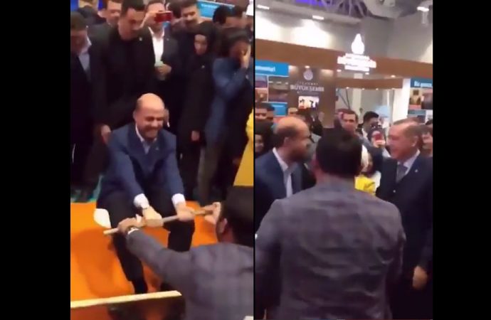 Bilal oğlan böyle eğlendi... Babasından alkış aldı!