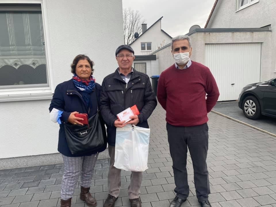 Hamm Cemevinden anlamlı bir aksiyon