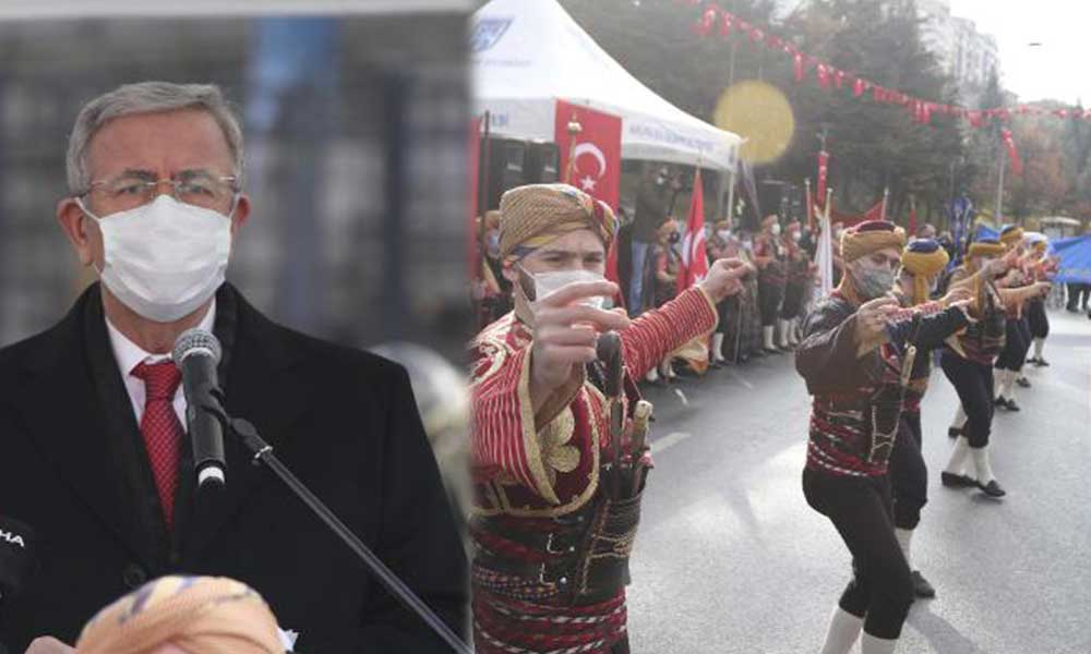 Atatürk’ün Ankara’ya gelişinin 101’inci yıl dönümü törenle kutlandı