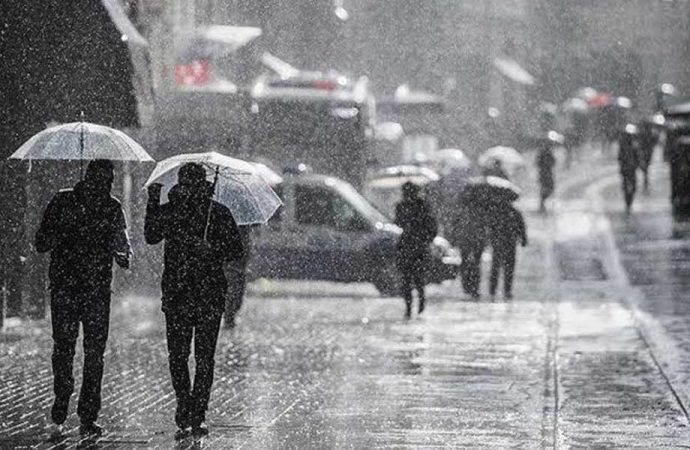 Meteorolojiden sağanak uyarısı!