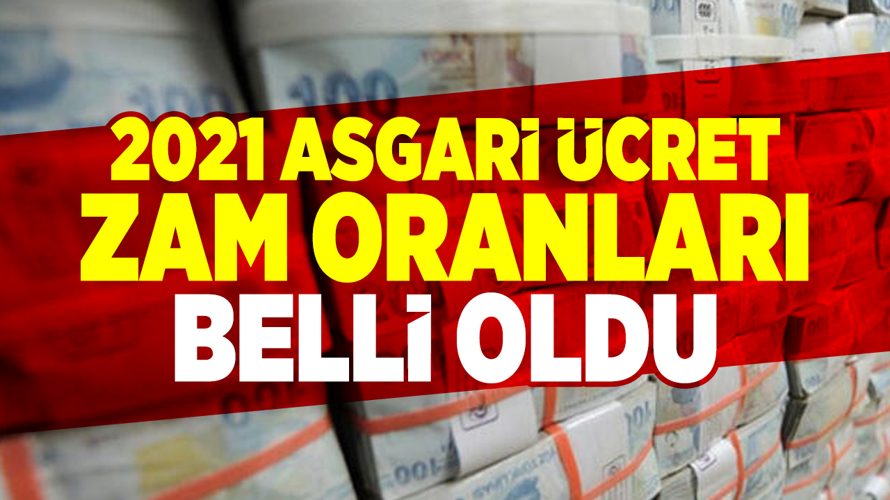 Son Dakika Haberi.. 2021 Asgari Ücret Ne Kadar Oldu?