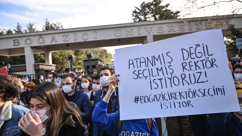 36 Baro'dan ortak açıklama: 'Boğaziçi Üniversitesi öğrencilerinin ve akademik kadrosunun yanındayız'