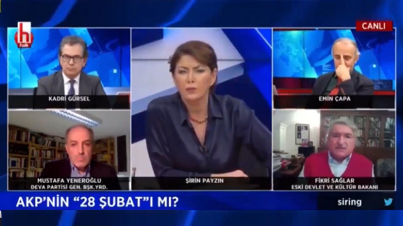 RTÜK, Fikri Sağlar'ın 'başörtüsü' açıklamaları sebebiyle Halk TV'ye idari para cezası verdi