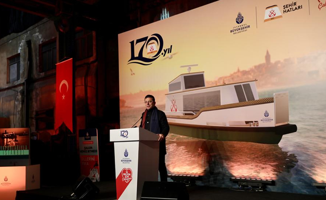 Ekrem İmamoğlu: Deniz taksiler yaz aylarında hizmet vermeye başlayacak