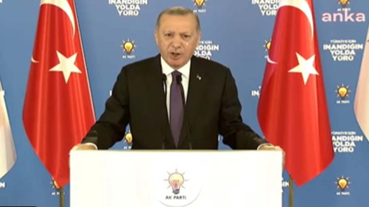 Erdoğan: 'Salgına rağmen tıklım tıklım buluşturmayı sağladığınız için teşekkür ediyorum'
