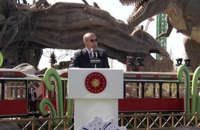 Erdoğan'ın şov yaptığı Ankapark işçileri ücretlerini alamıyor