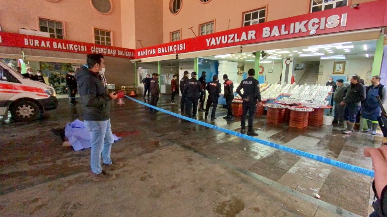 Konya'da balıkçı halinde silahlı çatışma: 1 ölü, 7 yaralı