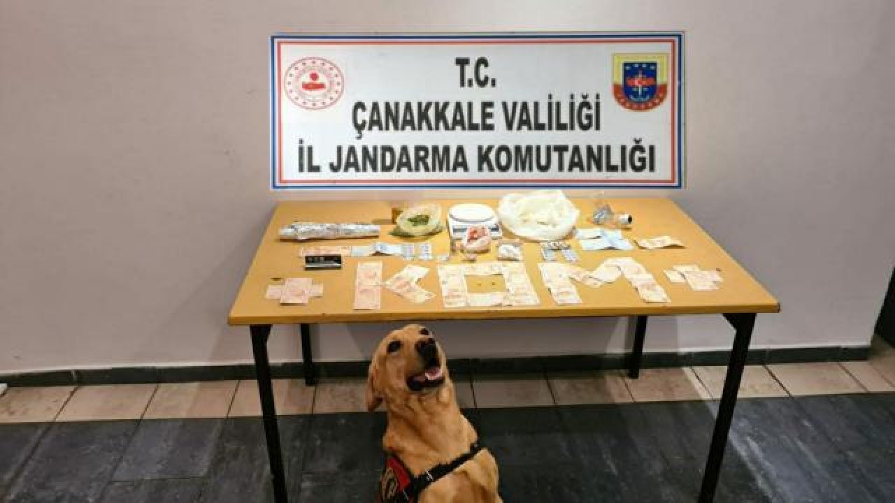 Çanakkale'de büyük uyuşturucu operasyonu