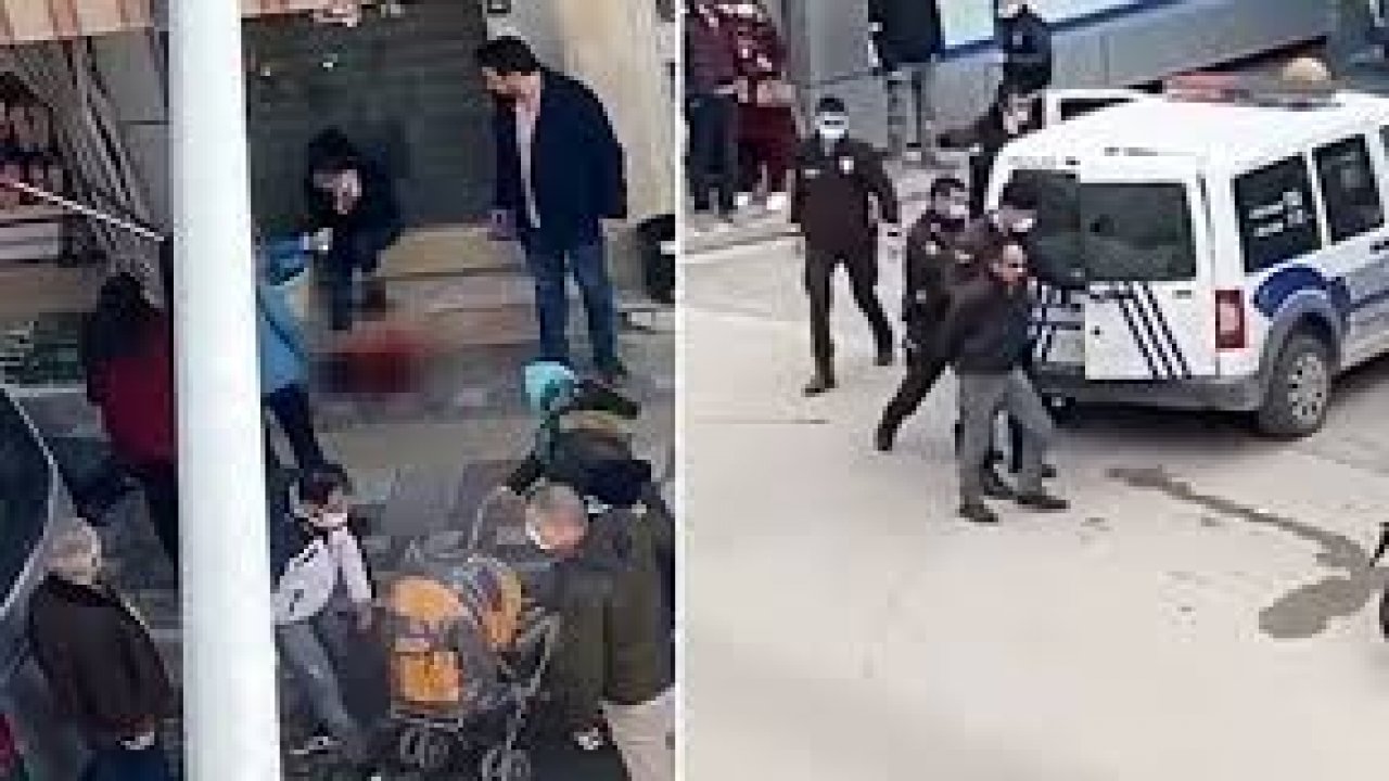 Afyonkarahisar'daki 16 yaşındaki kızını sokakta bıçaklayan baba tutuklandı