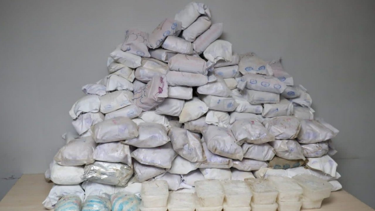 Hakkari'de 547 kilogram uyuşturucu ele geçirildi