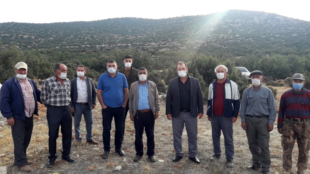 İzin iptal edildi, meyve bahçeleri kurtuldu!