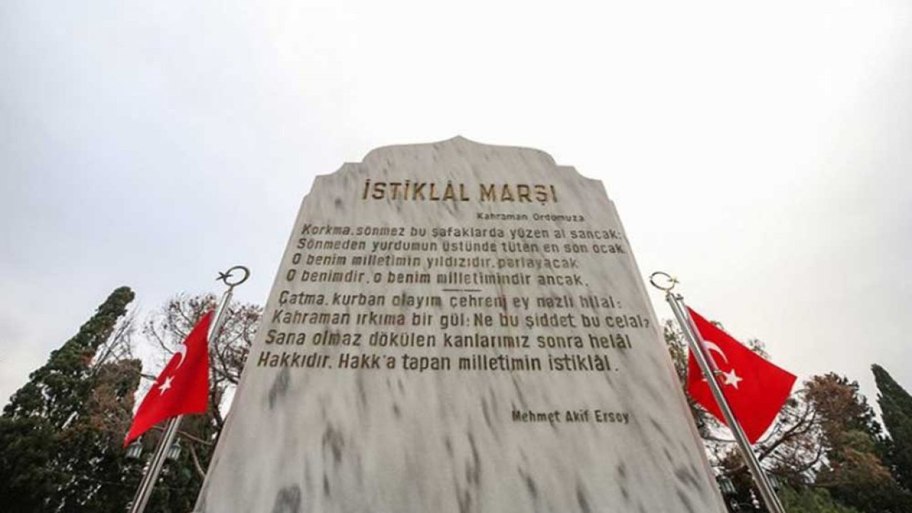 İstiklal Marşı sessiz okunsun talimatı!