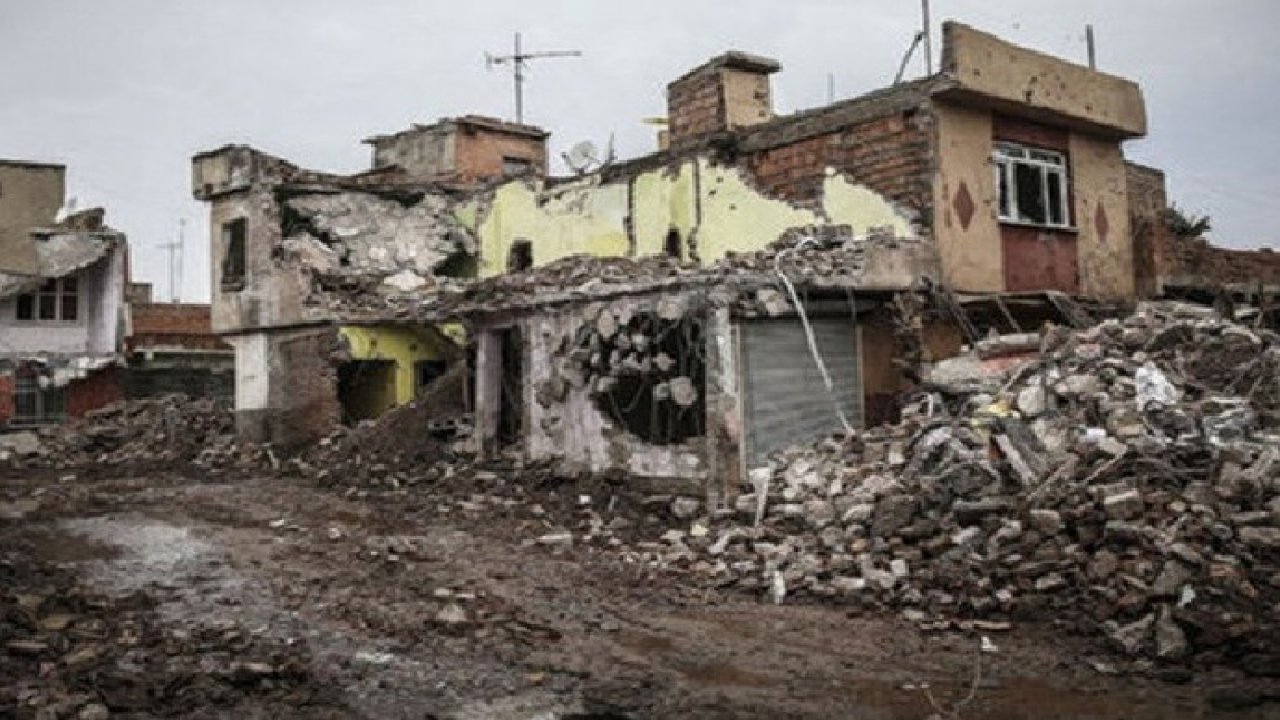 Diyarbakır'ın Sur İlçesindeki yıkımın raporu!