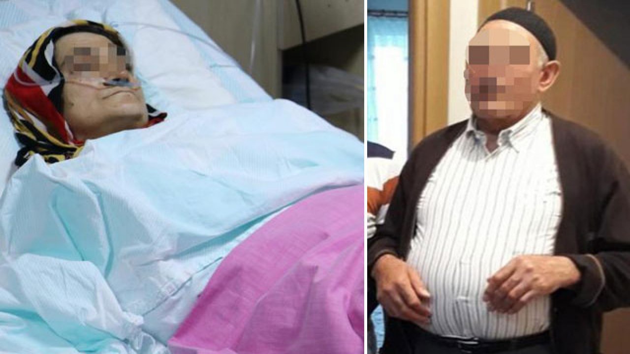 72 yaşındaki koca, üvey kızının gözü önünde eşini göğsünden vurdu