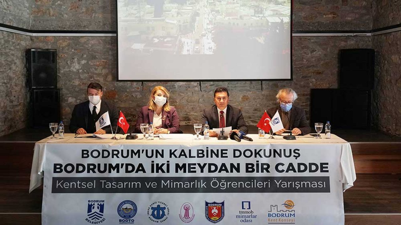 Bodrum’da ‘İki Meydan Bir Cadde’ Proje Yarışması
