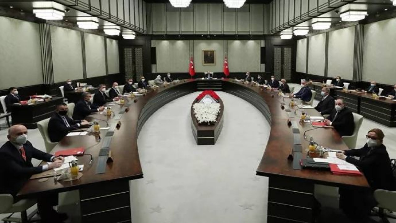 Kabine bugün toplanıyor: Risk haritası güncellenebilir