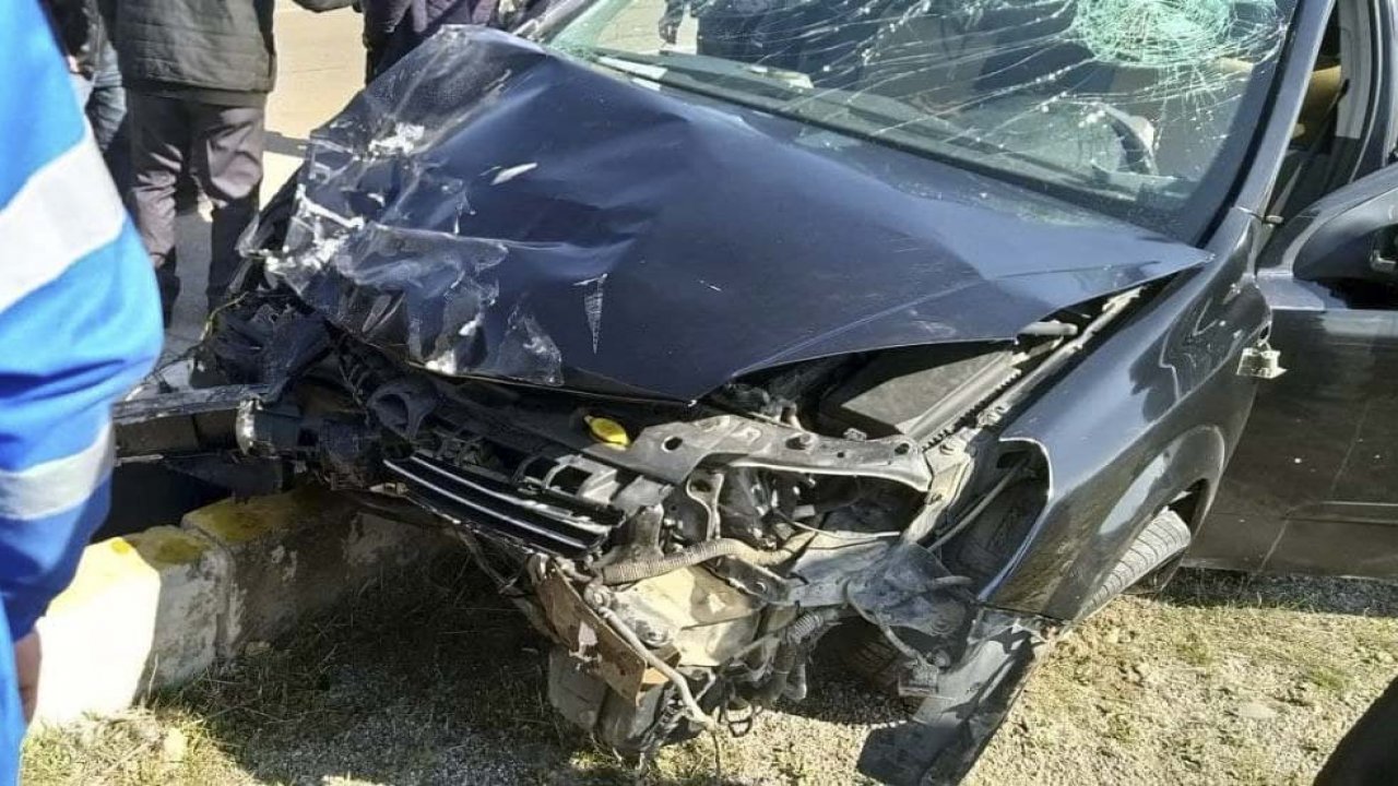 Kırıkkale'de trafik kazası: 4 yaralı