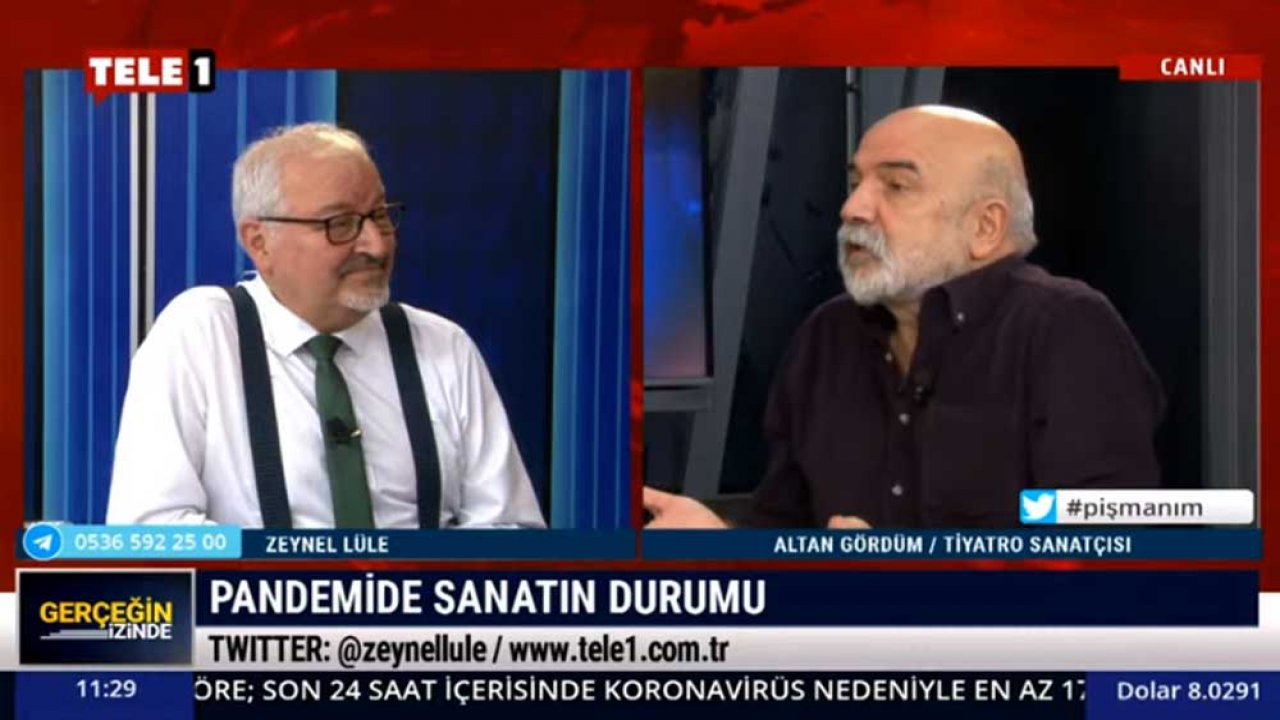 Altan Gördüm: Devlet ilk sanattan vazgeçiyor