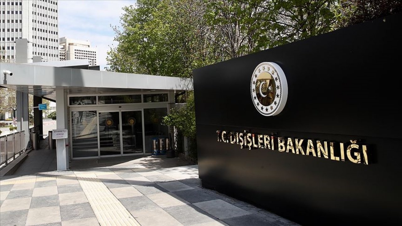 Türkiye'den terör saldırısına kınama