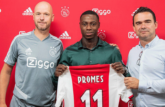Quincy Promes Ajax kadrosunda