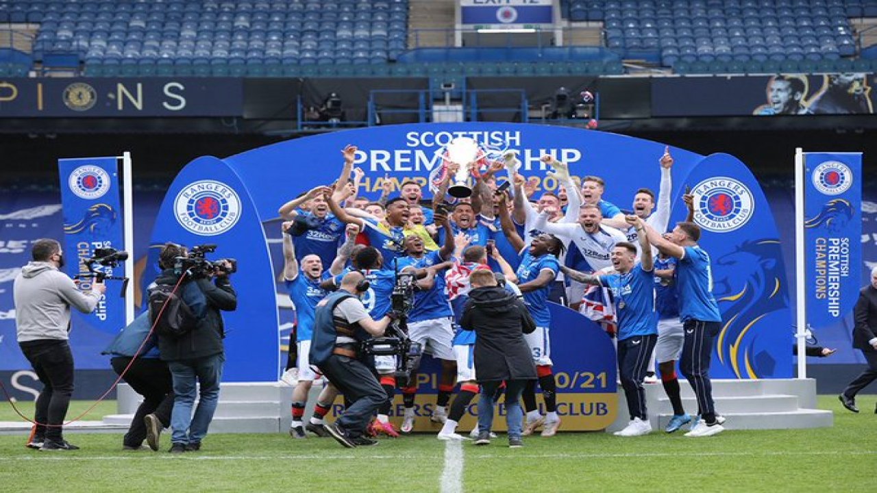 İskoçya şampiyonu Rangers