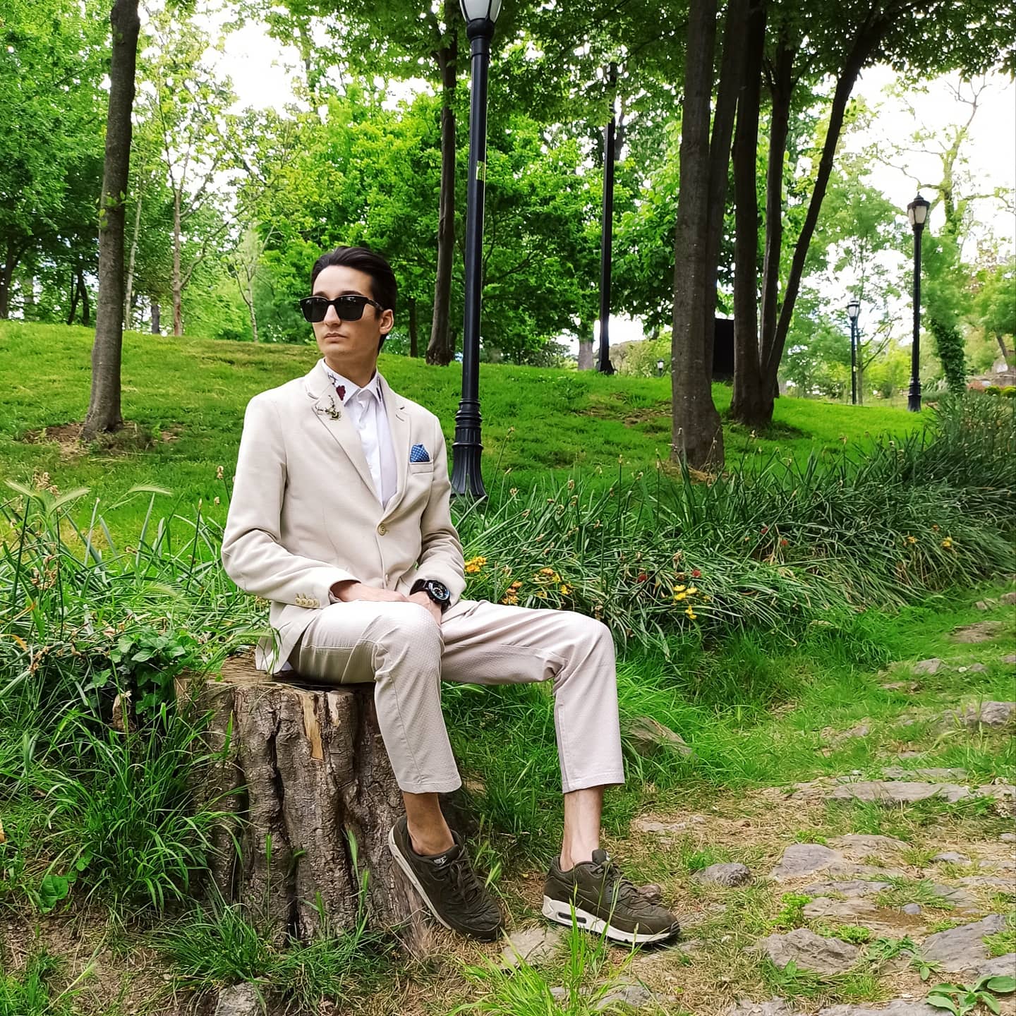 Model Ayaz Özdemir'in Özgüveni