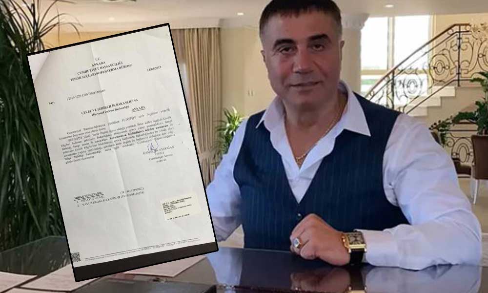 Sedat Peker belgeyi paylaştı, savcılara seslendi