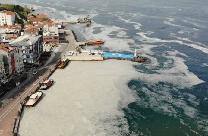 Deniz salyası Ege’ye ulaştı, bakanlık yeni uyandı