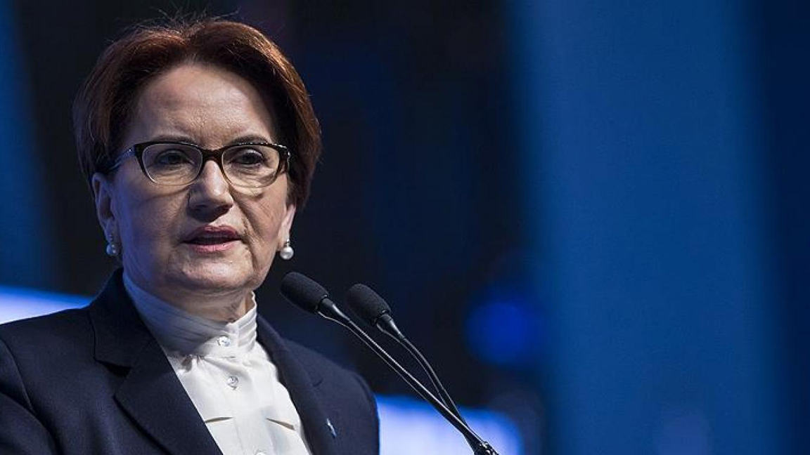 Akşener: Peker'in iddiaları gündeme geldiğinde 'aile işlerine karışmıyoruz' dedim