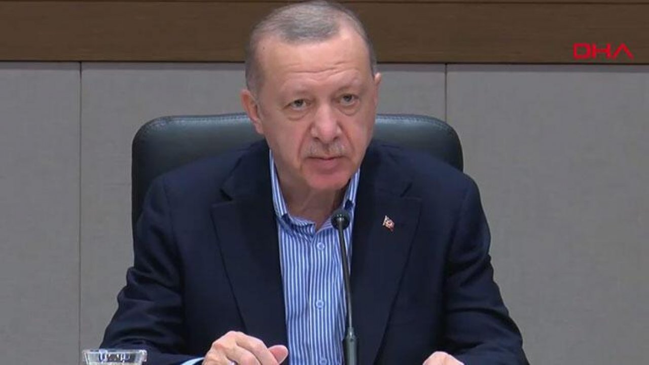 Cumhurbaşkanı Erdoğan NATO zirvesi öncesi havalimanında açıklamalarda bulundu