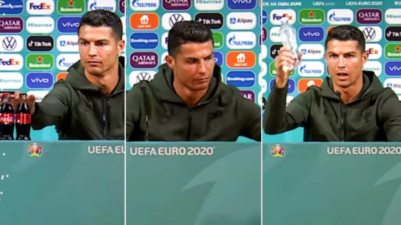 Ronaldo'nun Coca Cola tepkisinin maliyeti 4 milyar dolar