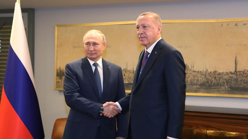 Erdoğan: Yakın zamanda Sayın Putin'le ikili görüşme yapacağız