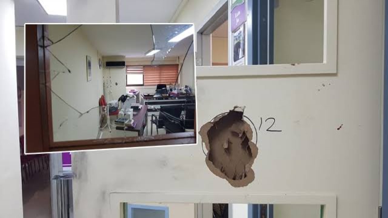 Saldırı yapılan HDP binasından ilk fotoğraflar