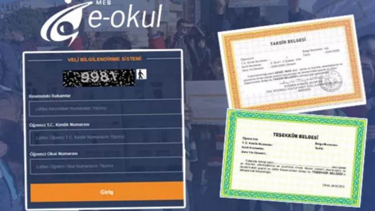 Karneler e-Okul'da erişime açıldı