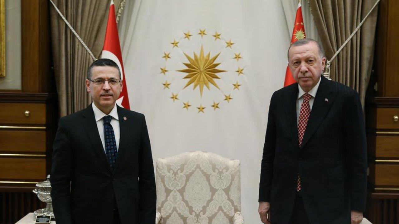 Cumhurbaşkanı Erdoğan, Sayıştay Başkanı Seyit Ahmet Baş’la bir araya geldi