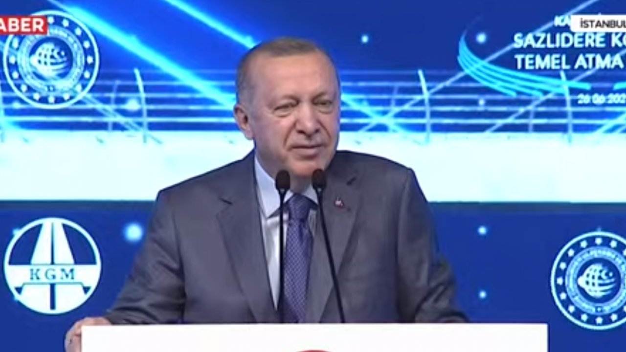 Kanal İstanbul'un temeli atıldı. Erdoğan: 15 milyar dolara mal olacak